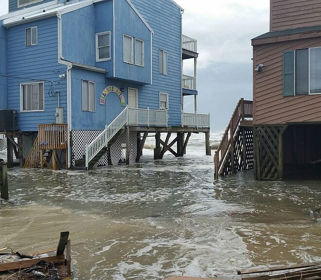 Coastal Flooding in Outer Banks. North Carolina Department of Transportation, CC BY 2.0 , via Wikimedia Commons