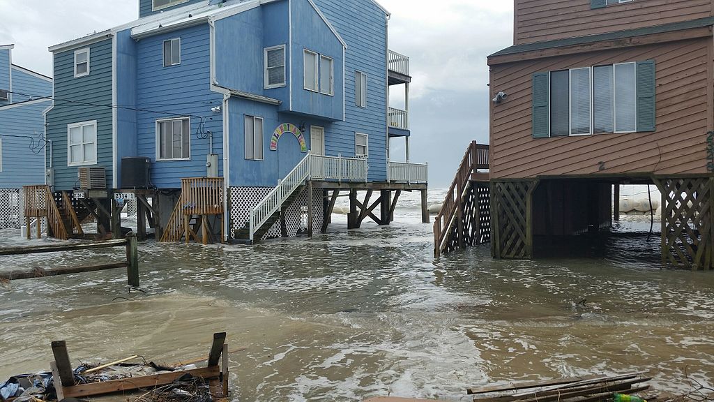 Coastal Flooding in Outer Banks. North Carolina Department of Transportation, CC BY 2.0 , via Wikimedia Commons