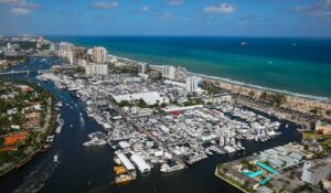 Fort Lauderdale Boat Show, the largest in-water boat show in the world.