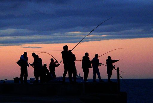 Night FIshing 512px-An_evening_fishing_-_by_Francis_Hannaway