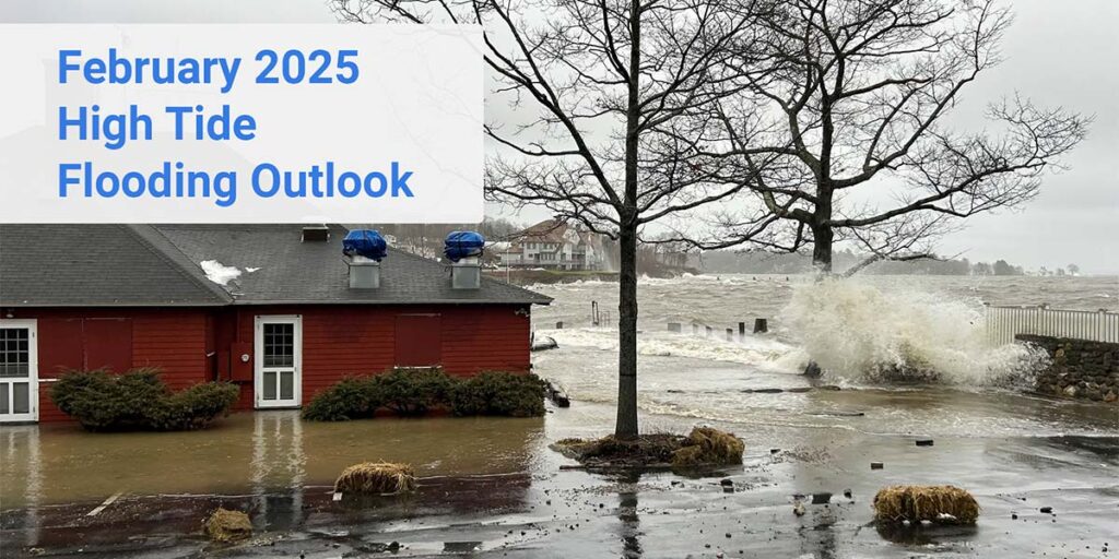 February 2025 High Tide flooding