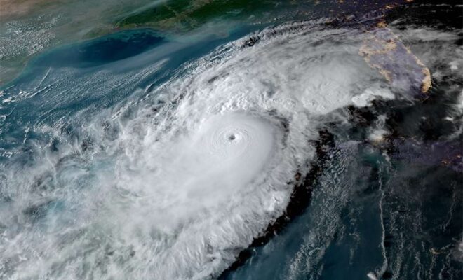 Hurricane Milton satellite image, taken Oct 9, 2024 Photo by NOAA