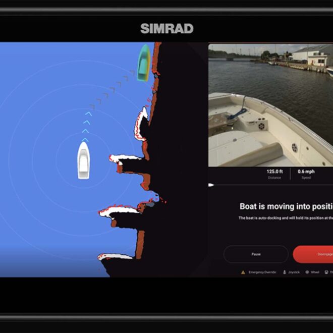 simrad display automous boating