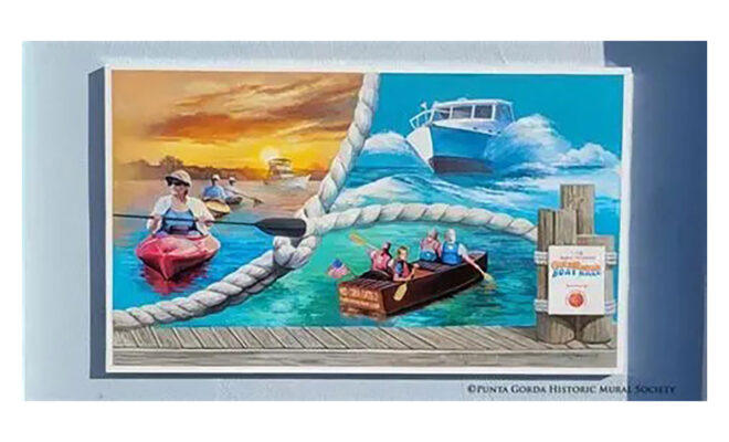 Punta Gorda Boat Club Mural