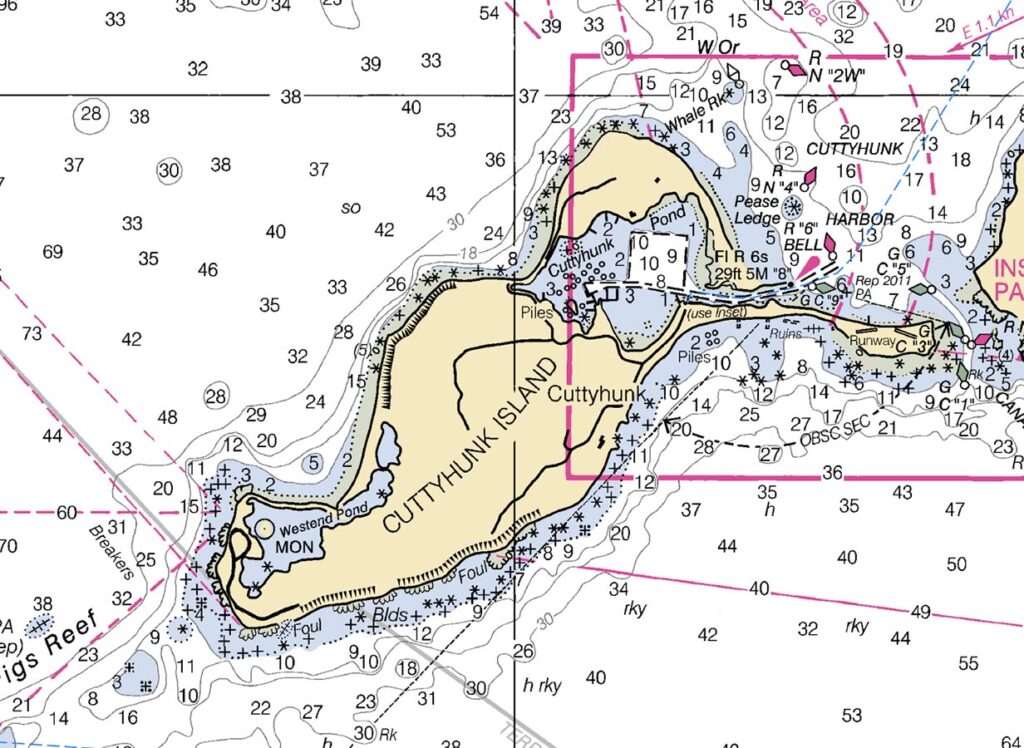 cuttyhunk noaa nautical chart