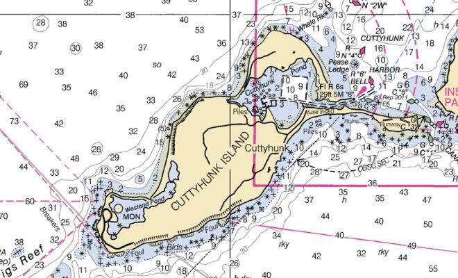 cuttyhunk noaa nautical chart