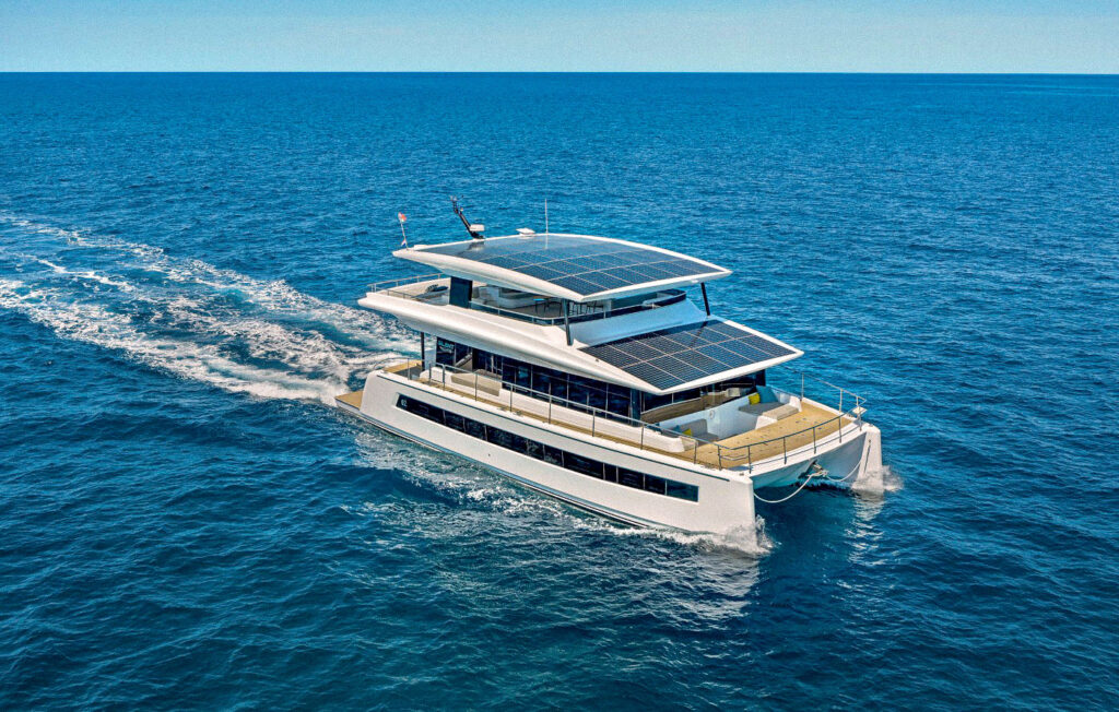 Silent Yachts 62 solar electric cruser