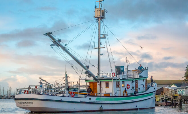 Western Flyer was used by author John Steinbeck and marine biologist Ed Ricketts for their expedition to the Sea of Cortez.