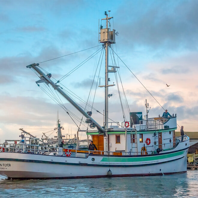 Western Flyer was used by author John Steinbeck and marine biologist Ed Ricketts for their expedition to the Sea of Cortez.